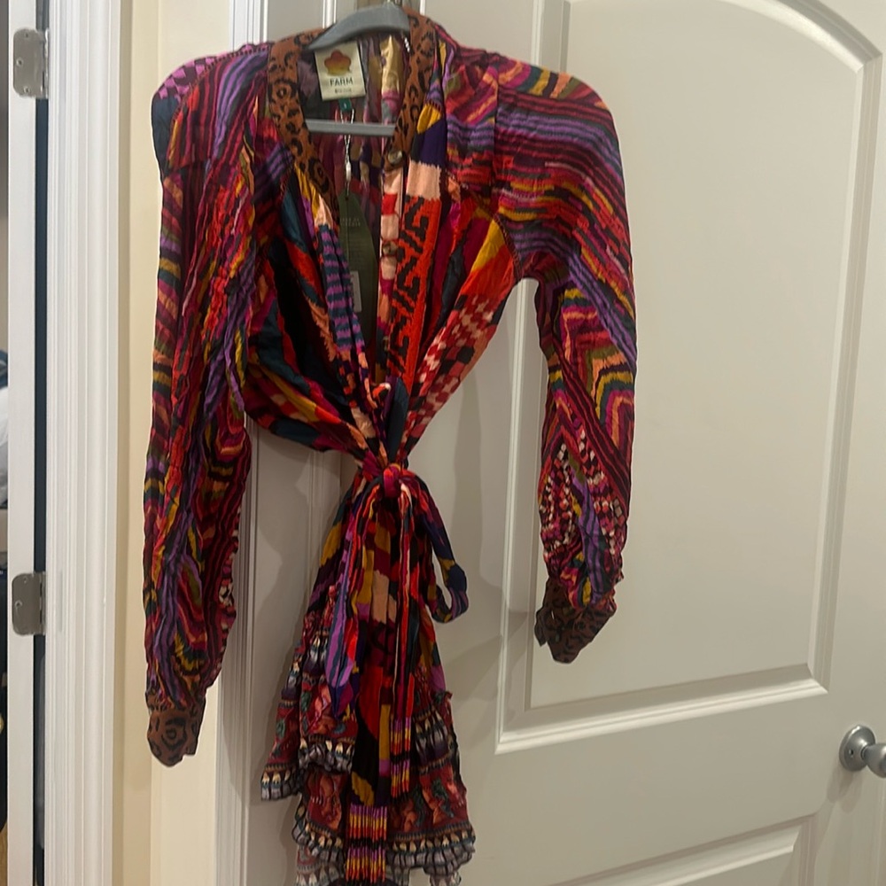 Farmrio Wrap Dress